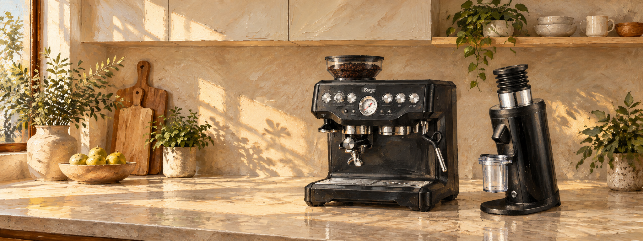 Oil painting kitchen cover style